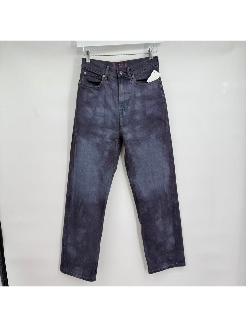 Women's Everlane Acid Wash Way High Purple Jeans 25R